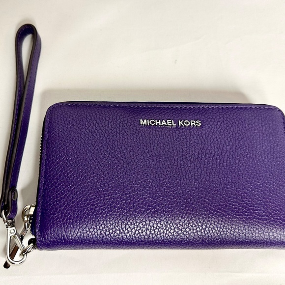 Michael Kors Mercer Studio Lg Conv Tote & Large Wallet/Phone Case Wristlet - Picture 11 of 14